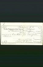 Wakefield, Massachusetts Payment Voucher - Hanscom T McDuffin