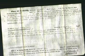 Deed by Married Women - Sarah Geary-Original Ancestry