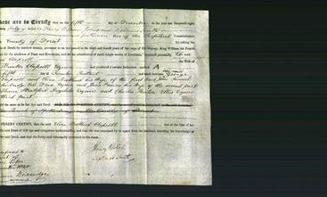 Deed by Married Women - Eliza Bestland Clapcott-Original Ancestry