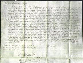 Court of Common Pleas - Rhoda Brunsdon-Original Ancestry