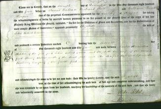 Deed by Married Women - Elizabeth Brown-Original Ancestry
