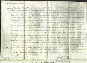 Court of Common Pleas - Frances Tunstall-Original Ancestry