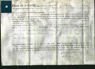 Deed by Married Women - Ann Thomas-Original Ancestry