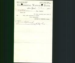 Bank Letterhead - Continental National Bank