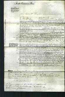 Court of Common Pleas - Mary Brookes, Elizabeth Moore and Sarah Kuffett-Original Ancestry