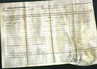 Deed by Married Women - Mary Stopford-Original Ancestry