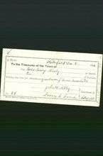 Wakefield, Massachusetts Payment Voucher - Mrs Mary Nealey