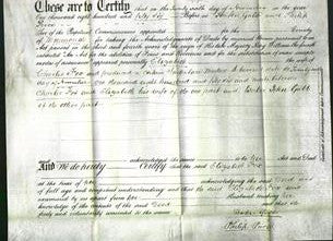 Deed by Married Women - Elizabeth Fox-Original Ancestry