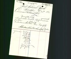 Bank Letterhead - First National Bank