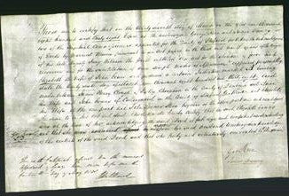 Deed by Married Women - Elizabeth Evans-Original Ancestry