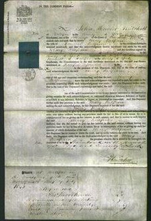 Court of Common Pleas - Mary Redfearn-Original Ancestry