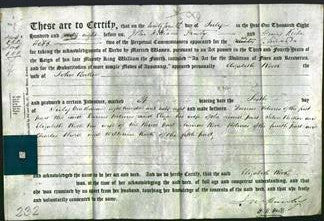 Deed by Married Women - Elizabeth Rook Parker-Original Ancestry