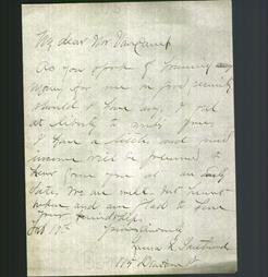 Letter - Mr. Van Camp