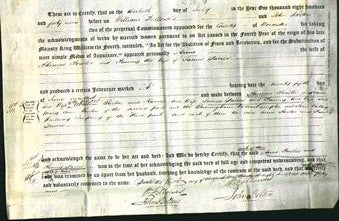 Deed by Married Women - Anne Fowler and Fanny Davies-Original Ancestry