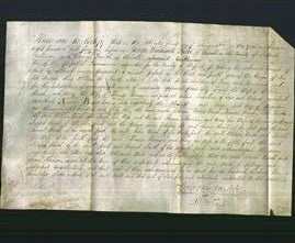 Deed by Married Women - Sarah Birch and Mary Harrison-Original Ancestry