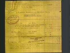 Letterhead - The Varney Electrical Supply Co.
