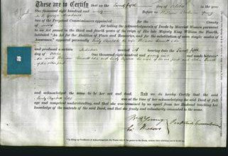 Deed by Married Women - Emily Elizabeth Ede-Original Ancestry