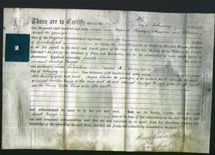 Deed by Married Women - Sarah Briggs-Original Ancestry