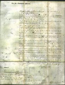 Court of Common Pleas - Charlotte Augusta Wood-Original Ancestry