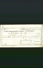 Wakefield, Massachusetts Payment Voucher - Adaline York