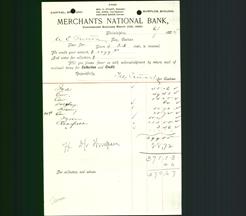 Bank Letterhead - Merchants National Bank