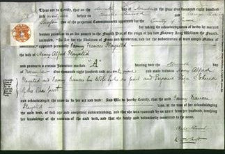 Deed by Married Women - Fanny Frances Playsted-Original Ancestry