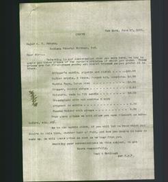 Letter - Major A. B. Schanz