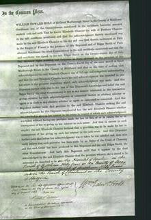 Court of Common Pleas - Elizabeth Chamier-Original Ancestry