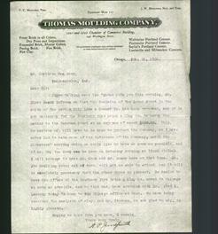 Letterhead - Thomas Moulding Company