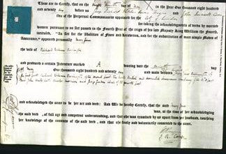 Deed by Married Women - Mary Jane Barrington-Original Ancestry