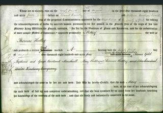 Deed by Married Women - Mary Kidley-Original Ancestry