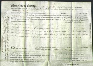 Deed by Married Women - Ellen Tribe-Original Ancestry