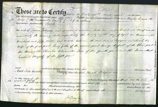 Deed by Married Women - Sarah Pidgeon-Original Ancestry