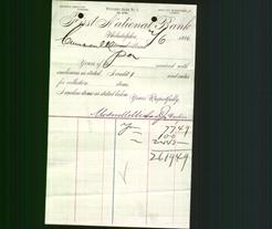 Bank Letterhead - First National Bank