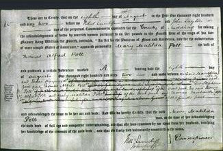 Deed by Married Women - Mary Matilda Pott-Original Ancestry