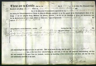 Deed by Married Women - Susanna Jeffcock-Original Ancestry