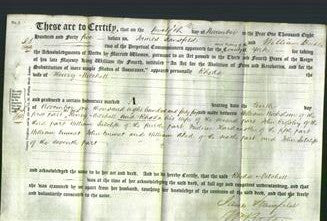 Deed by Married Women - Rhoda Mitchell-Original Ancestry