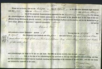 Deed by Married Women - Sarah Dean-Original Ancestry