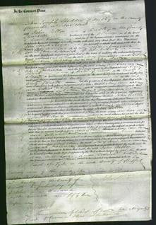 Court of Common Pleas - Mary Ann Lowe and Deborah Allen Holland-Original Ancestry