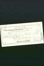 Wakefield, Massachusetts Payment Voucher - Albert G Smith