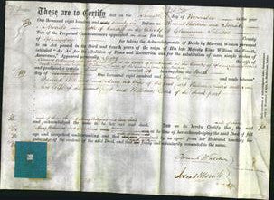 Deed by Married Women - Mary Williams and Jane Lewis-Original Ancestry