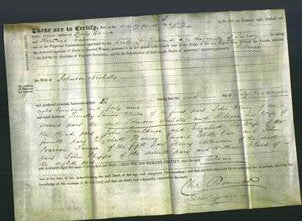 Deed by Married Women - Rebecca Nicholls-Original Ancestry
