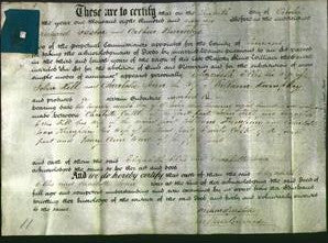 Deed by Married Women - Elizabeth Ellis Hill and Charlotte Joan Humphry-Original Ancestry