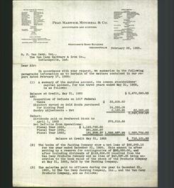 Letterhead - Peat, Marwick , Mitchell, & Co.