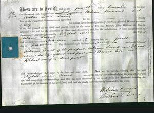 Deed by Married Women - Elizabeth Maria Lucock-Original Ancestry