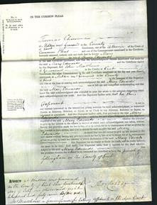 Court of Common Pleas - Mary Edwards-Original Ancestry