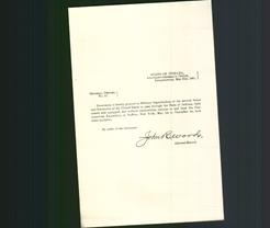 Letterhead - State of Indiana, Adjutant- General's Office