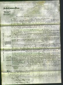 Court of Common Pleas - Ann Moulding Glassbrook and Sarah Cull-Original Ancestry