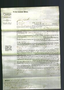 Court of Common Pleas - Mary Nightingale-Original Ancestry