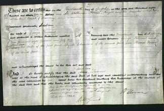 Deed by Married Women - Sarah Ann Tarrant-Original Ancestry